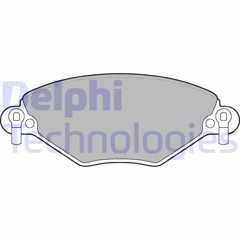Delphi Diesel Remblokset LP1654