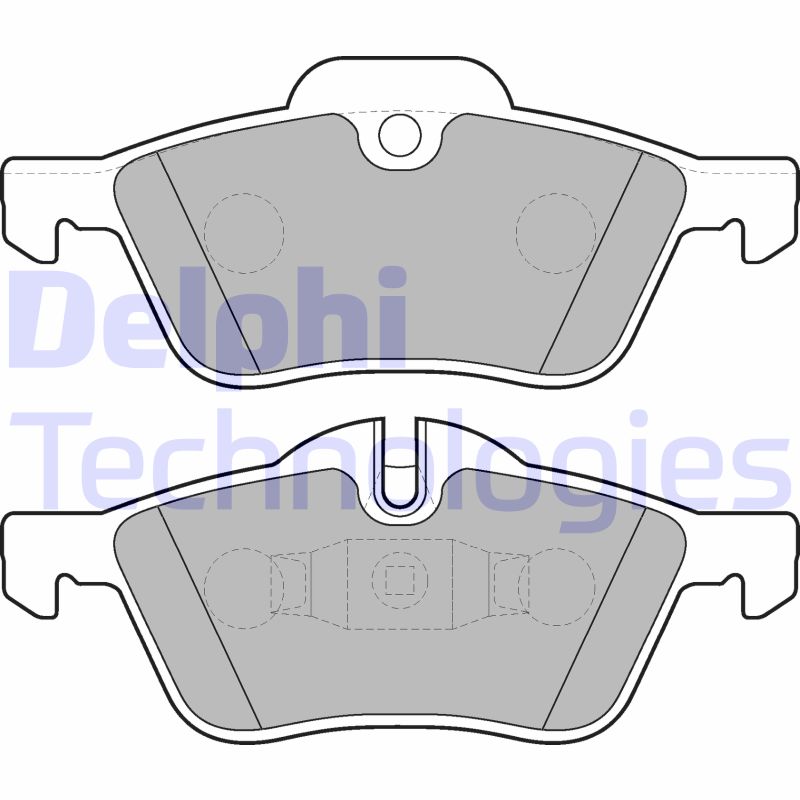 Delphi Diesel Remblokset LP1657