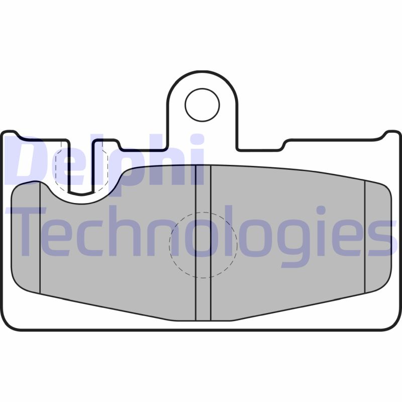 Delphi Diesel Remblokset LP1690