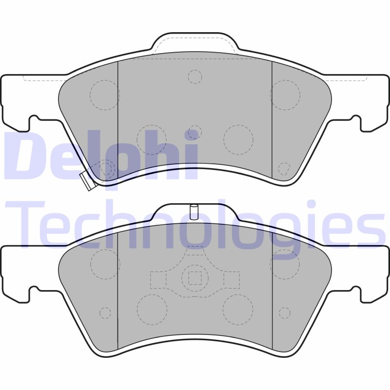 Delphi Diesel Remblokset LP1693