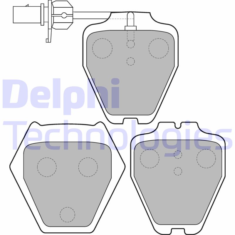 Delphi Diesel Remblokset LP1703