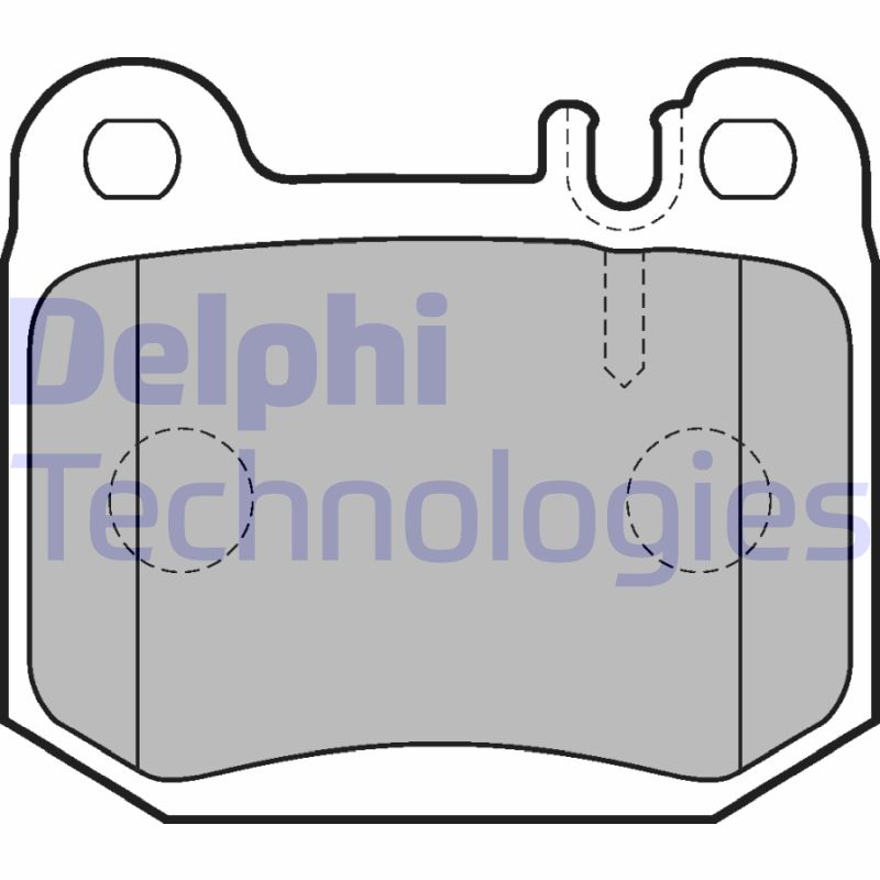 Delphi Diesel Remblokset LP1705