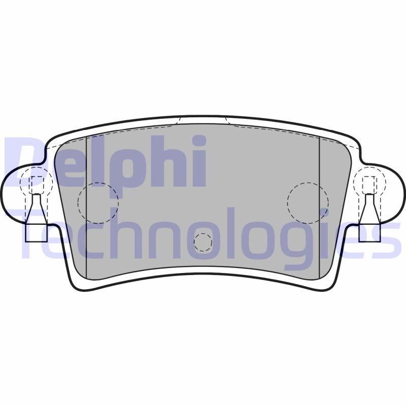 Delphi Diesel Remblokset LP1747