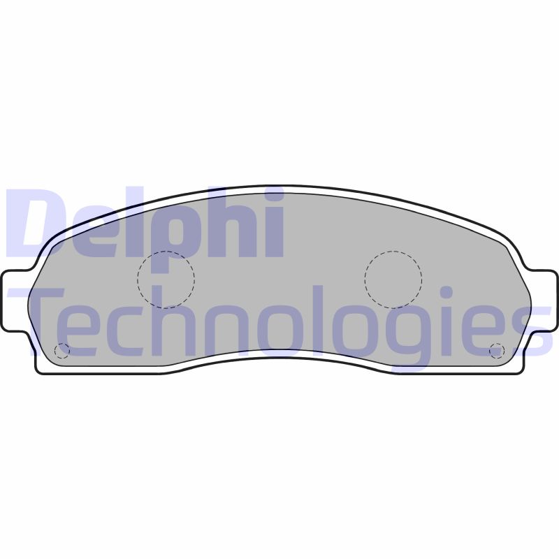 Delphi Diesel Remblokset LP1757