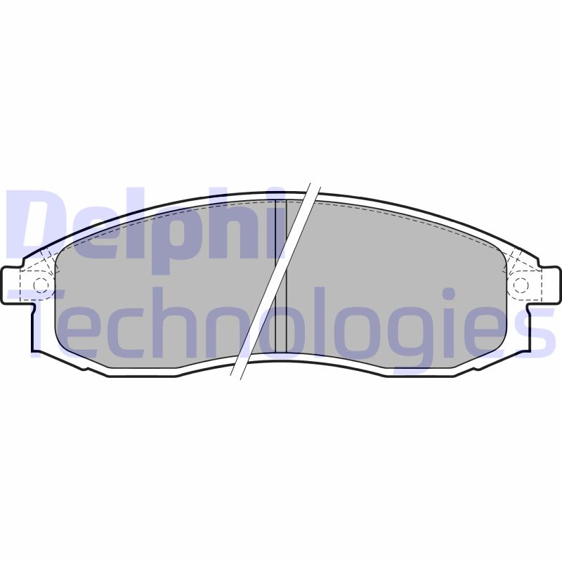 Delphi Diesel Remblokset LP1759