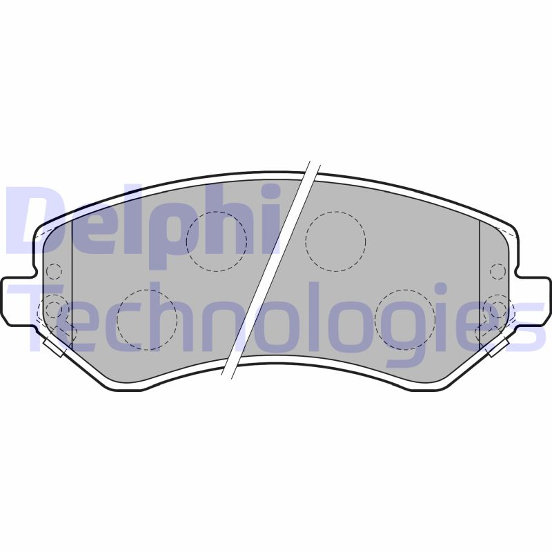 Delphi Diesel Remblokset LP1773