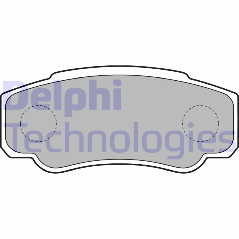 Delphi Diesel Remblokset LP1790