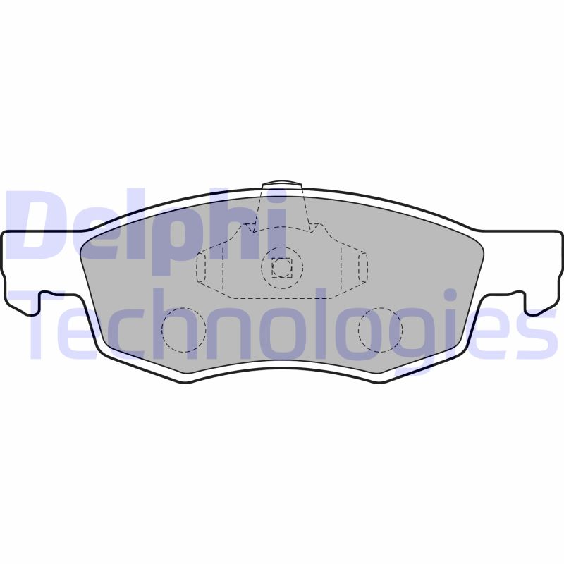 Delphi Diesel Remblokset LP1796