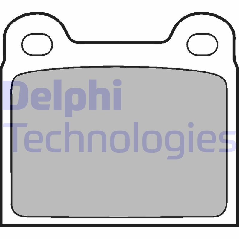 Delphi Diesel Remblokset LP18
