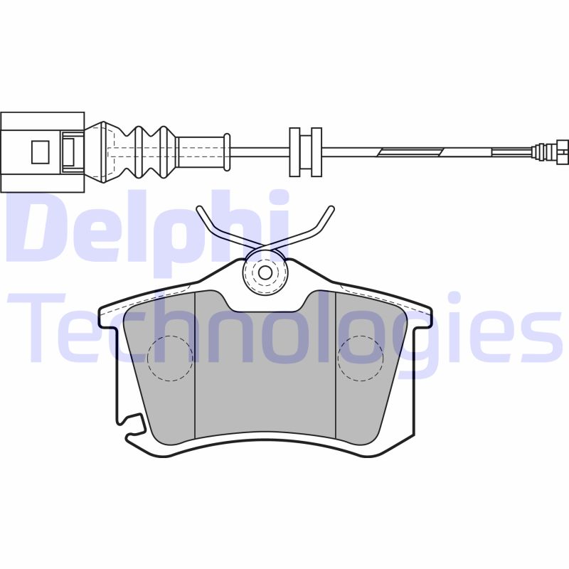 Delphi Diesel Remblokset LP1815
