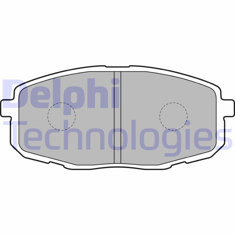 Delphi Diesel Remblokset LP1819