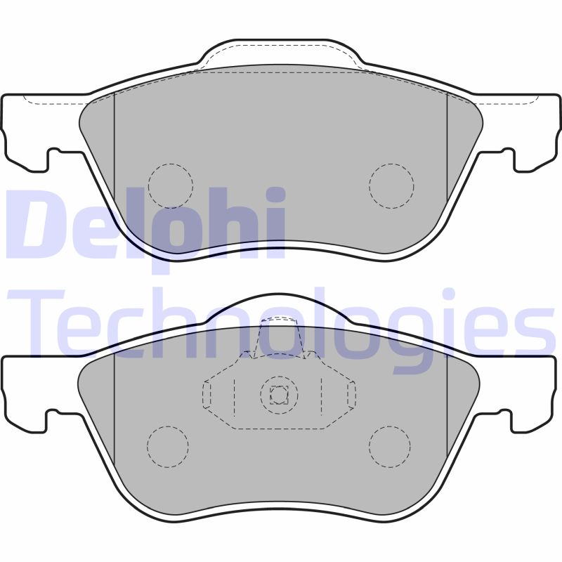 Delphi Diesel Remblokset LP1830