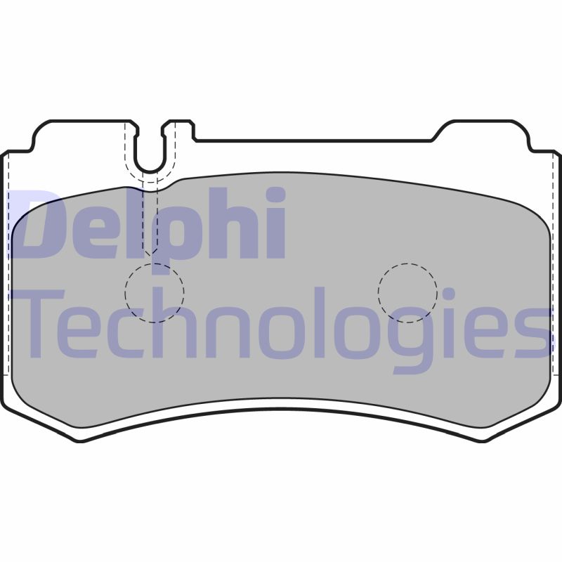 Delphi Diesel Remblokset LP1842