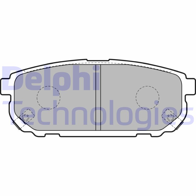 Delphi Diesel Remblokset LP1850