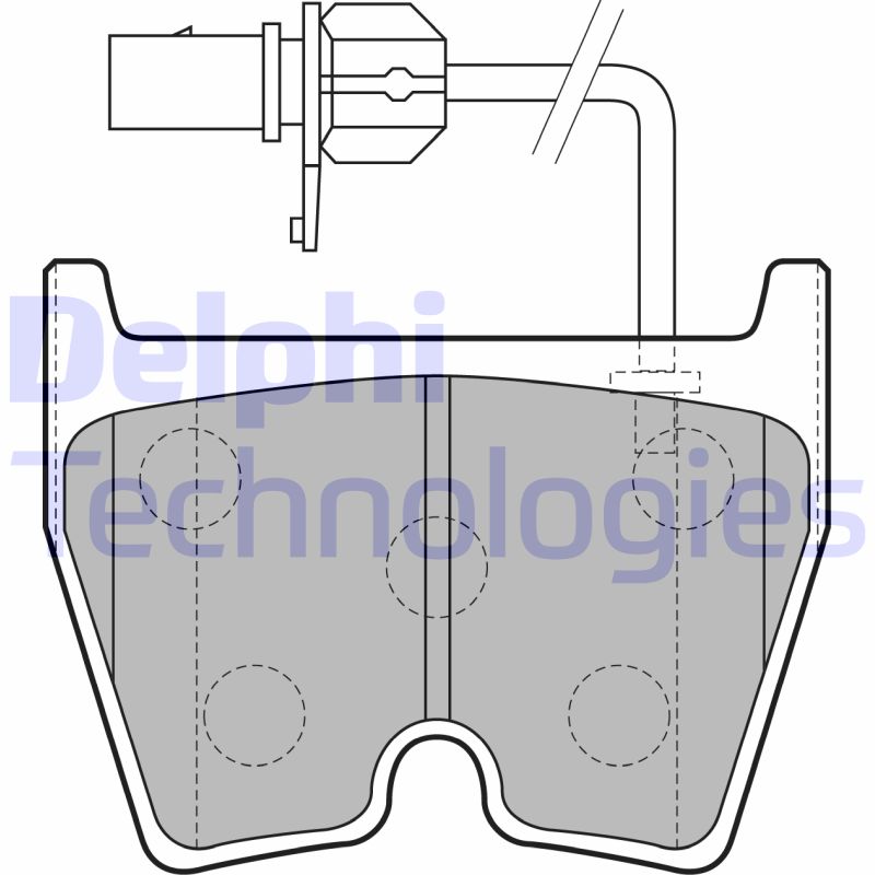 Delphi Diesel Remblokset LP1856