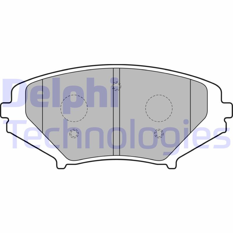 Delphi Diesel Remblokset LP1867