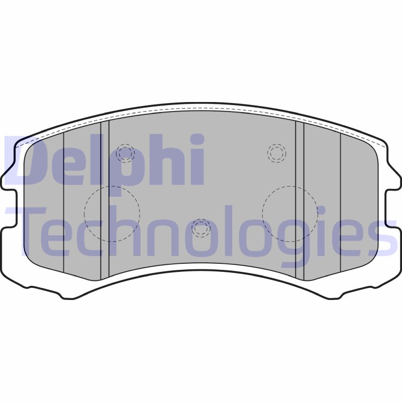 Delphi Diesel Remblokset LP1901