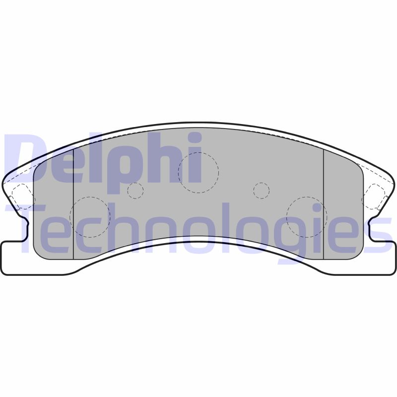 Delphi Diesel Remblokset LP1906