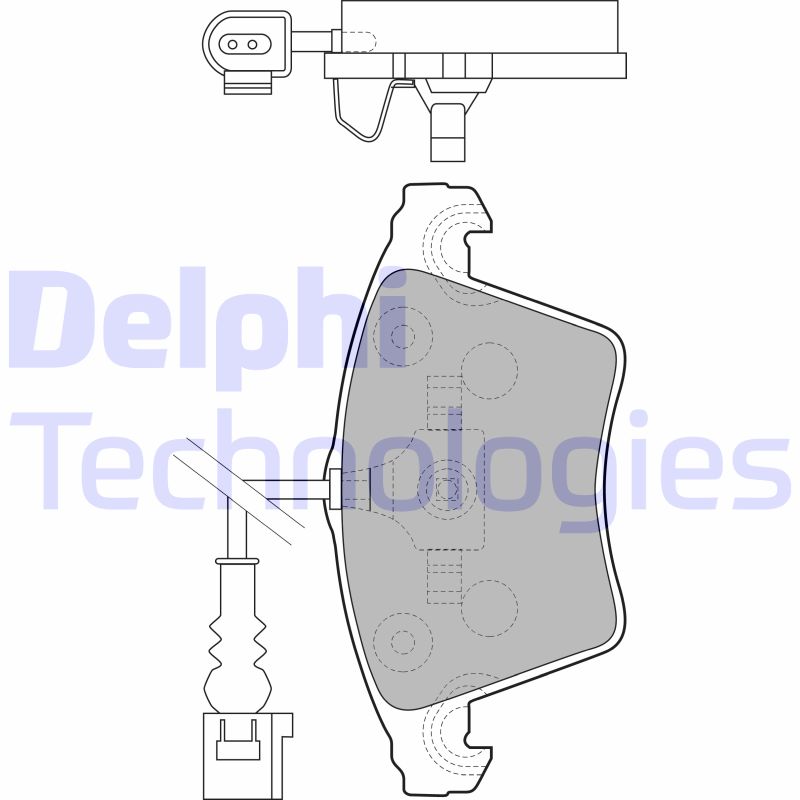 Delphi Diesel Remblokset LP1913