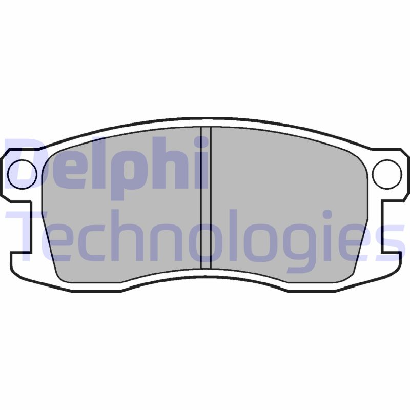 Delphi Diesel Remblokset LP195