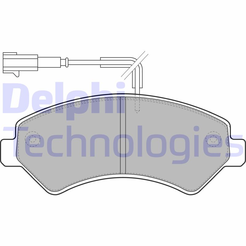 Delphi Diesel Remblokset LP1993