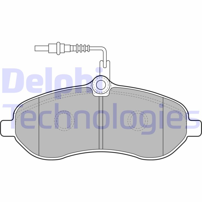 Delphi Diesel Remblokset LP1995