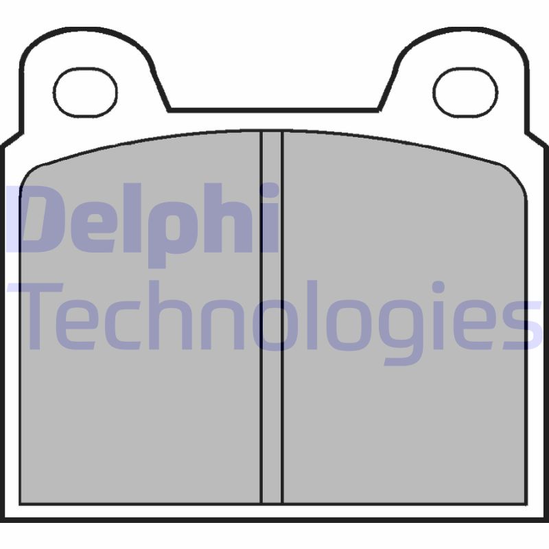 Delphi Diesel Remblokset LP20