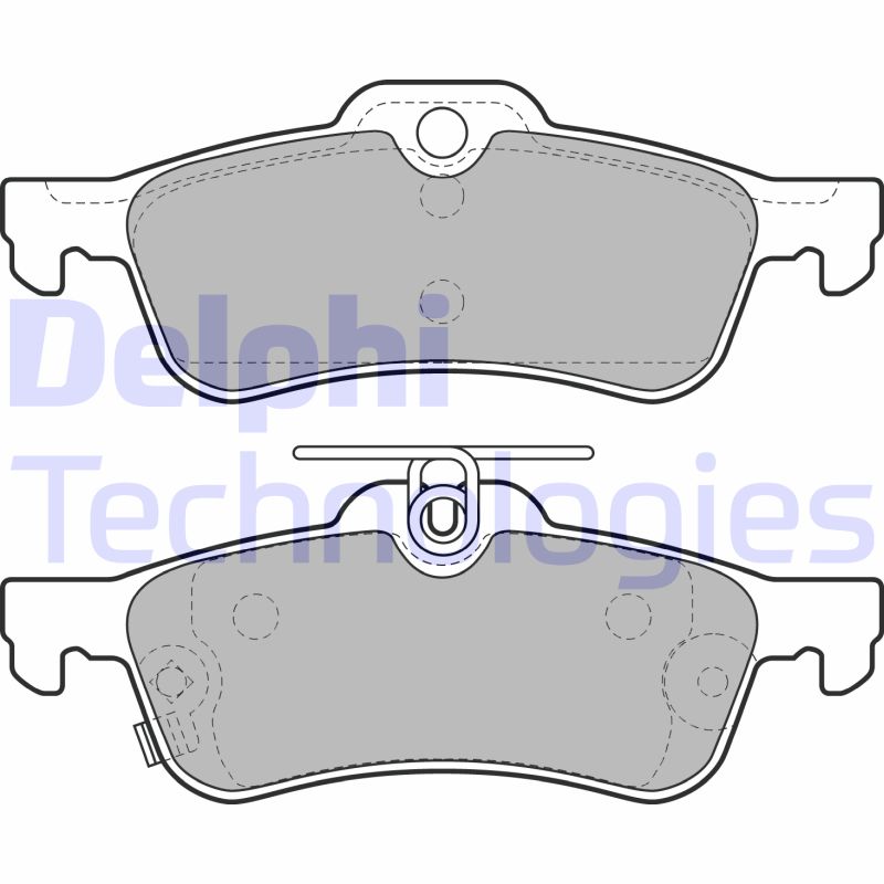 Delphi Diesel Remblokset LP2007