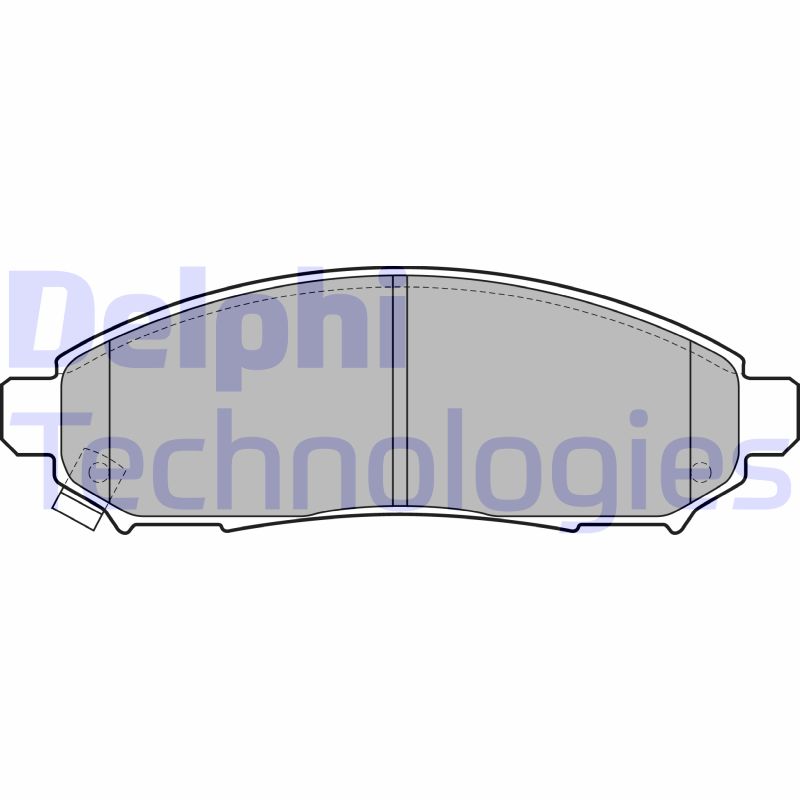 Delphi Diesel Remblokset LP2011