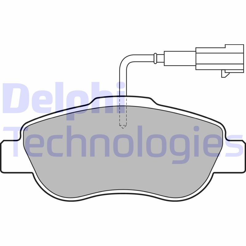 Delphi Diesel Remblokset LP2014