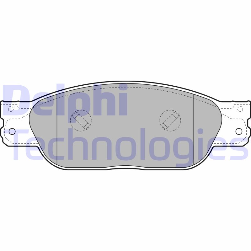 Delphi Diesel Remblokset LP2020