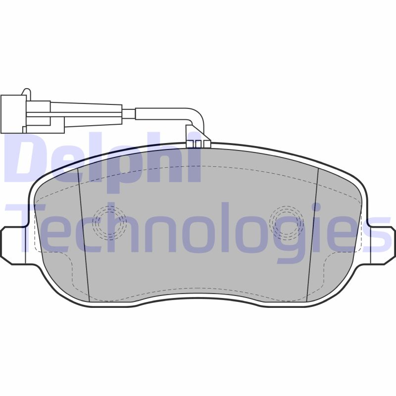 Delphi Diesel Remblokset LP2024