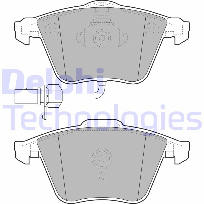 Delphi Diesel Remblokset LP2032