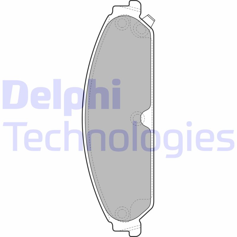 Delphi Diesel Remblokset LP2033