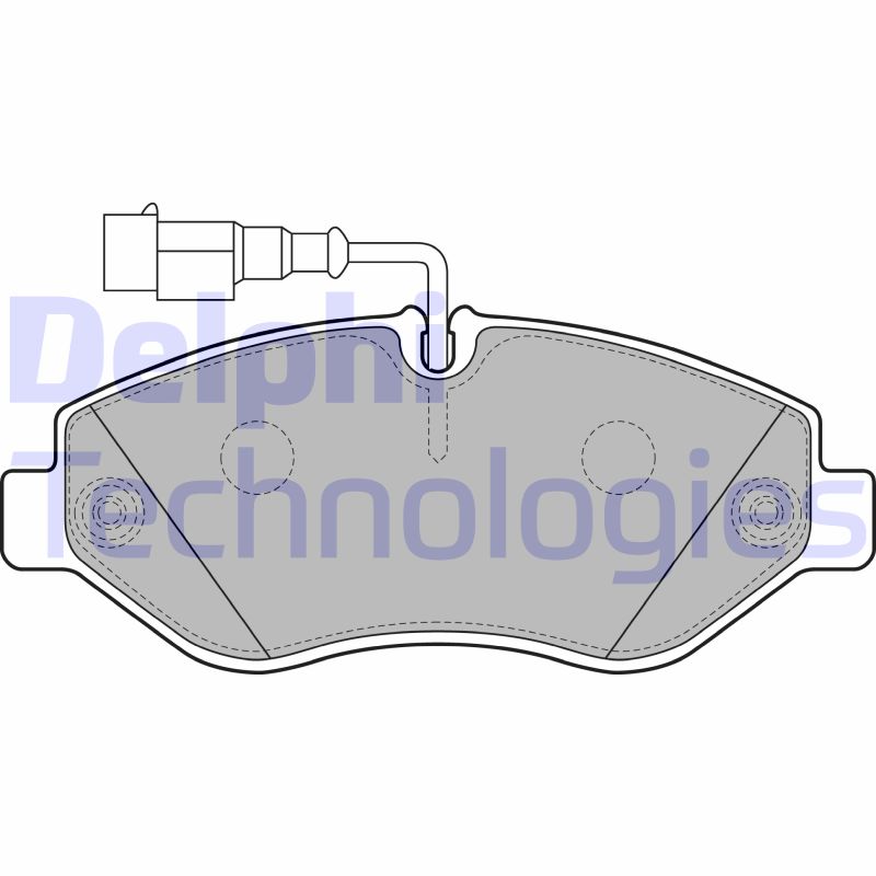 Delphi Diesel Remblokset LP2043