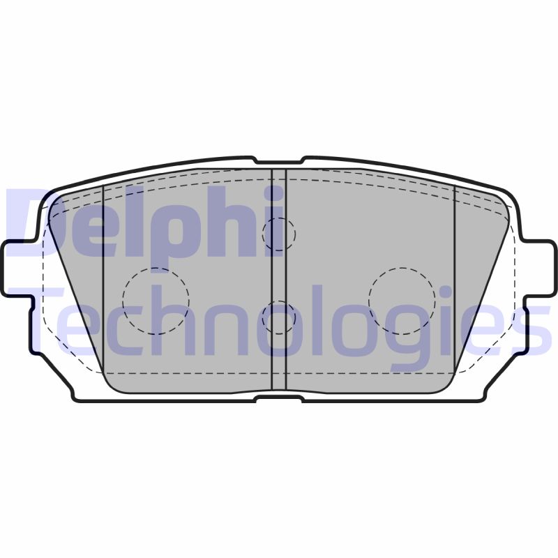 Delphi Diesel Remblokset LP2051