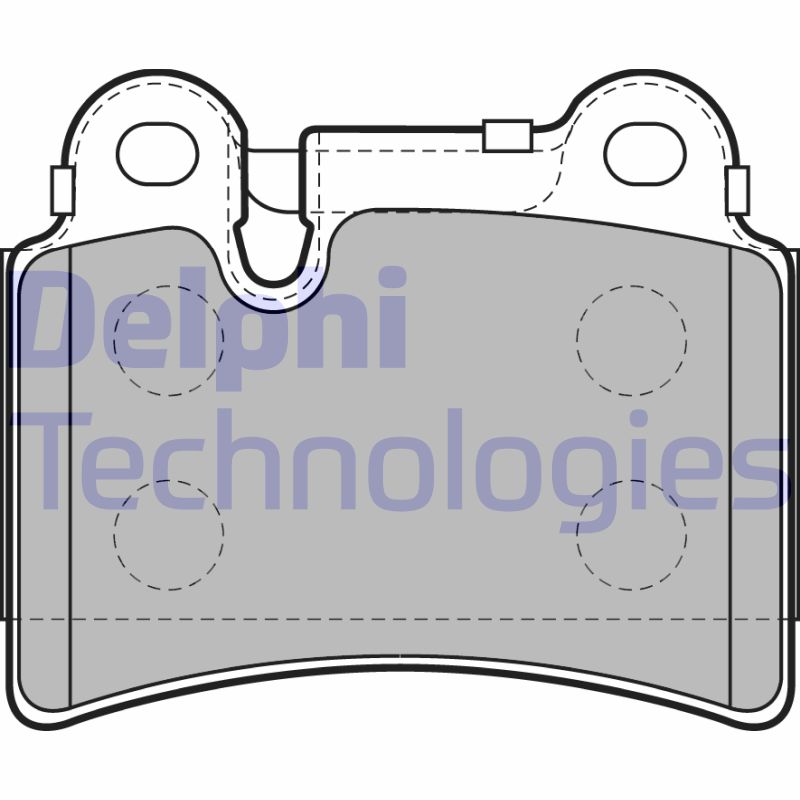 Delphi Diesel Remblokset LP2061