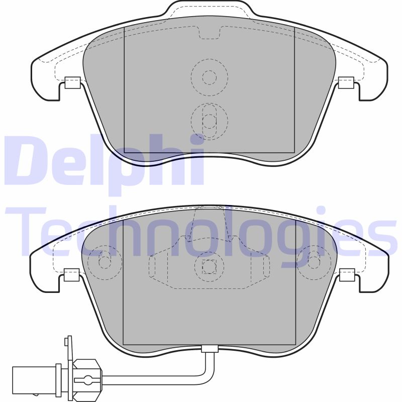 Delphi Diesel Remblokset LP2107