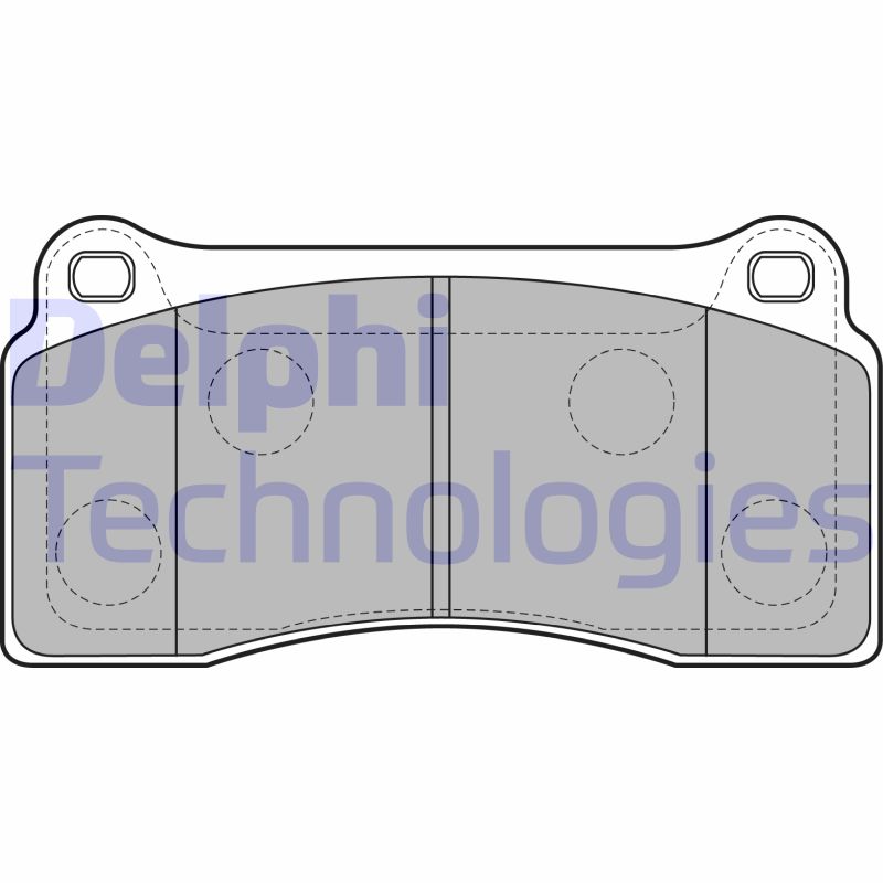 Delphi Diesel Remblokset LP2113