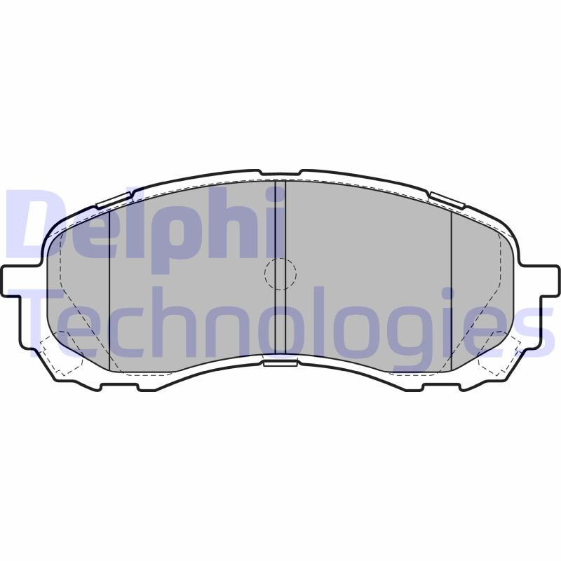 Delphi Diesel Remblokset LP2128