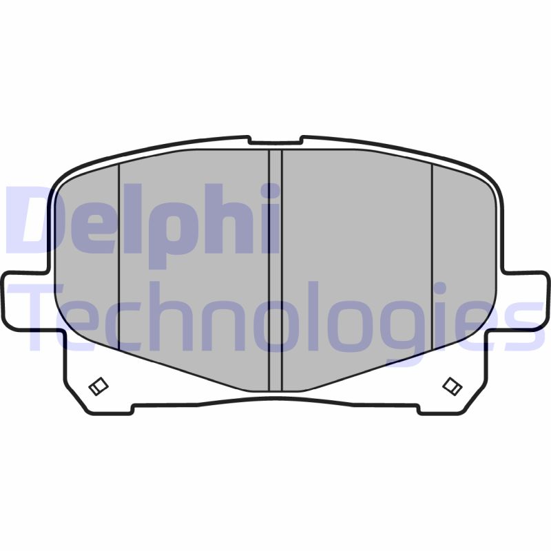 Delphi Diesel Remblokset LP2129