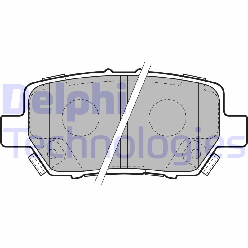 Delphi Diesel Remblokset LP2160