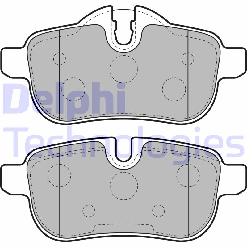 Delphi Diesel Remblokset LP2163