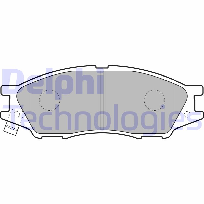 Delphi Diesel Remblokset LP2184