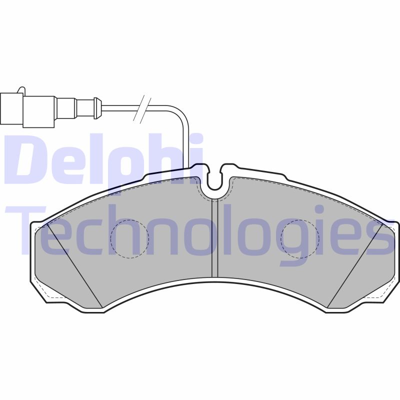 Delphi Diesel Remblokset LP2185