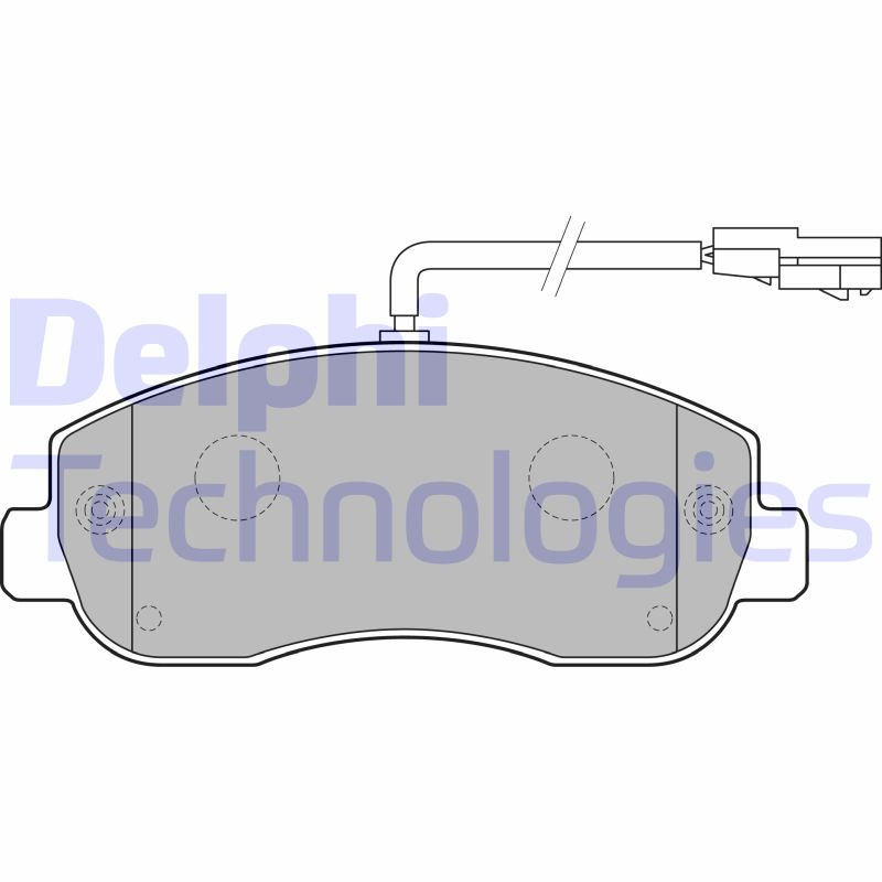 Delphi Diesel Remblokset LP2190