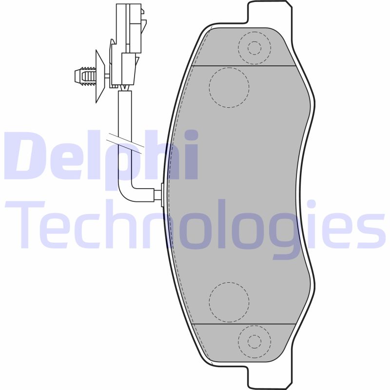 Delphi Diesel Remblokset LP2192