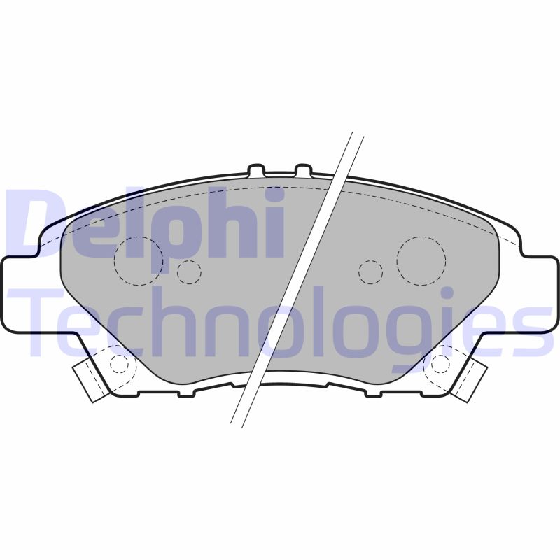 Delphi Diesel Remblokset LP2194