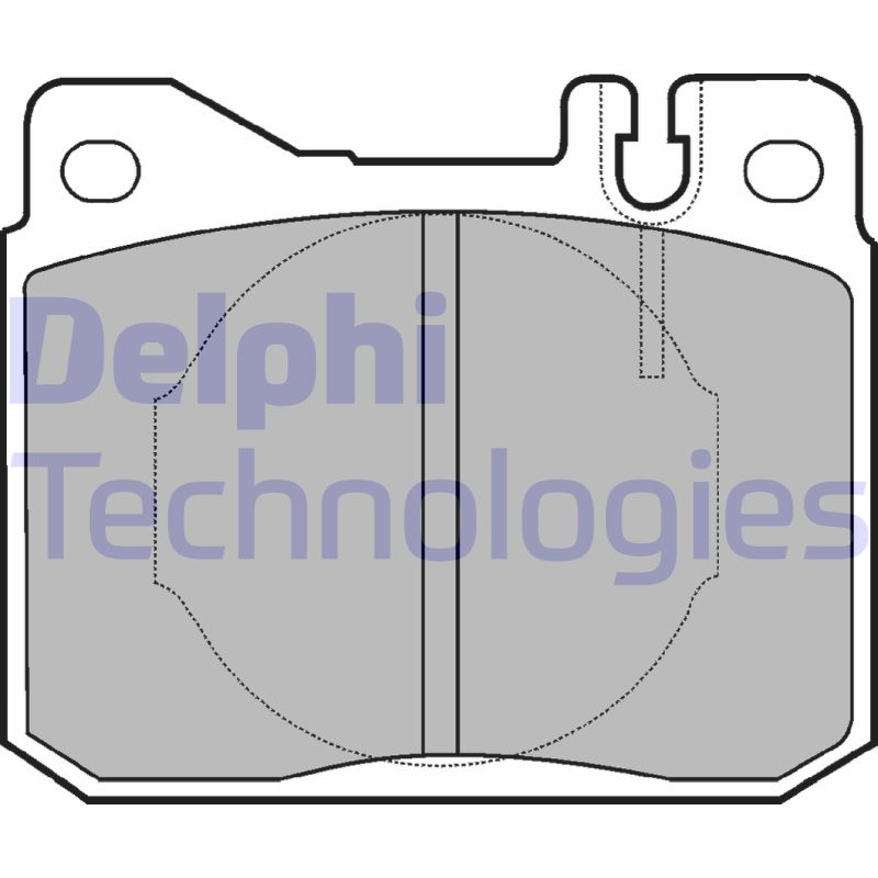 Delphi Diesel Remblokset LP221