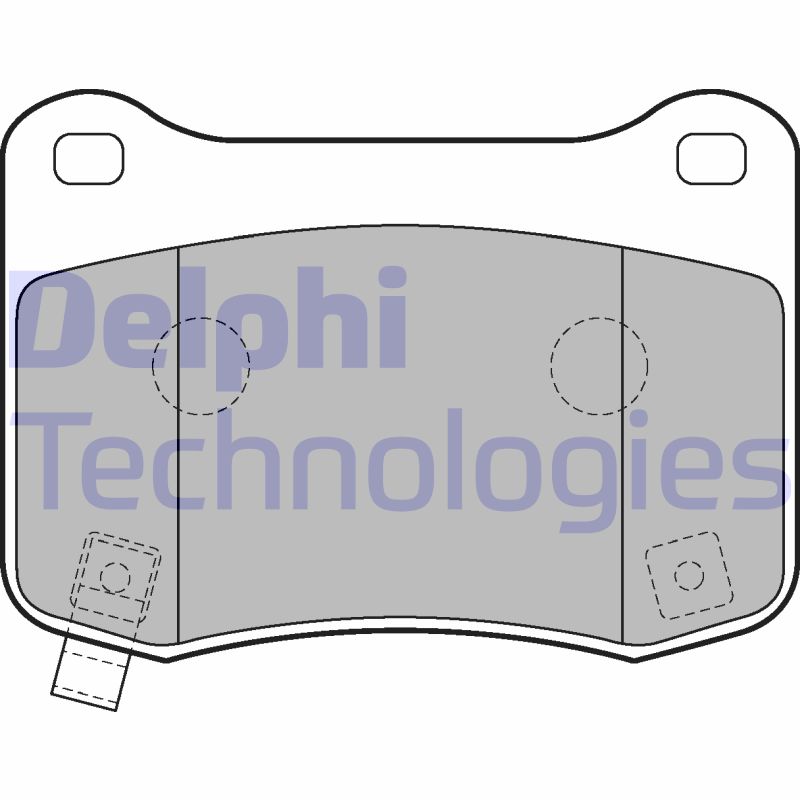 Delphi Diesel Remblokset LP2212